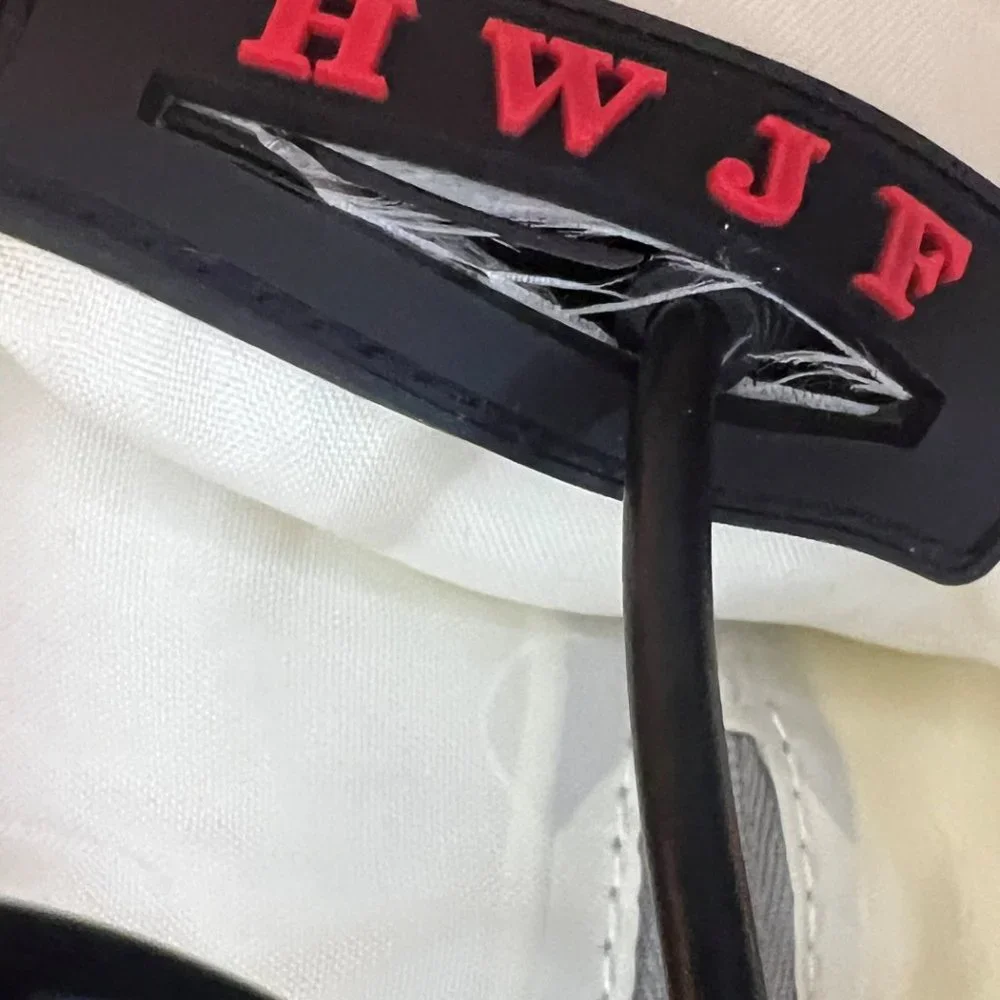 HWJF Maroon Backpack Diaper Bag Customized with Ghostbuster Patch